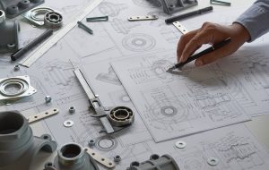 製造業の作図のイメージ画像